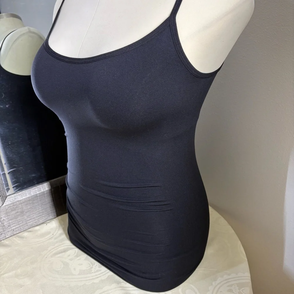 Isabel Maternity by Ingrid & Isabel Black Fitted Sleeveless Camisole